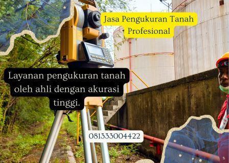 Jasa Pengukuran Tanah Profesional