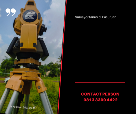 Surveyor Tanah di Pasuruan